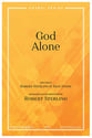 God Alone SATB choral sheet music cover